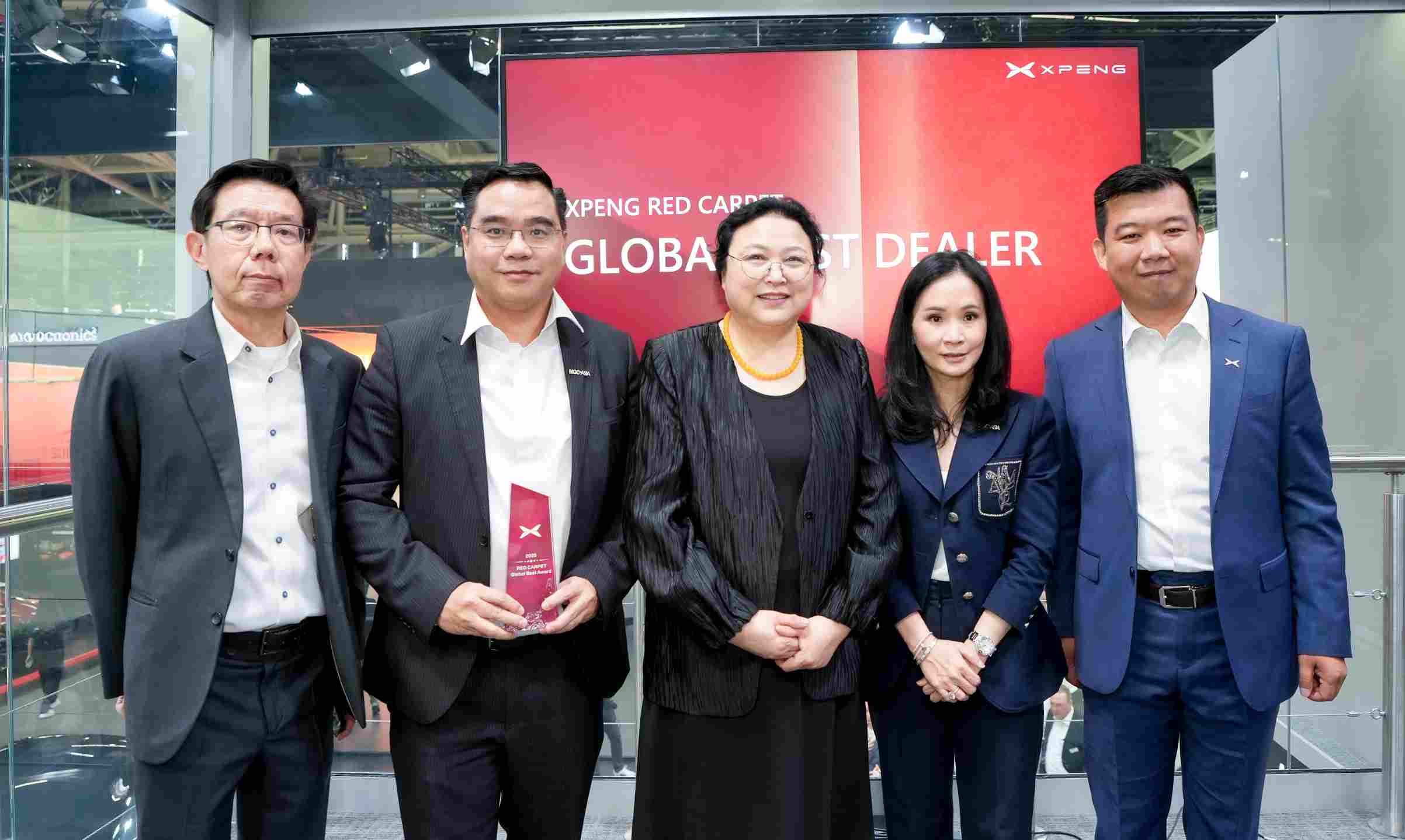 เอ็กซ์เผิง คว้ารางวัล‘2025 XPENG RED CARPET Global Best Dealer Award’